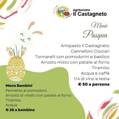 Il Castagneto-Pasqua e Pasquetta (1) Il Castagneto-Pasqua e Pasquetta (1)